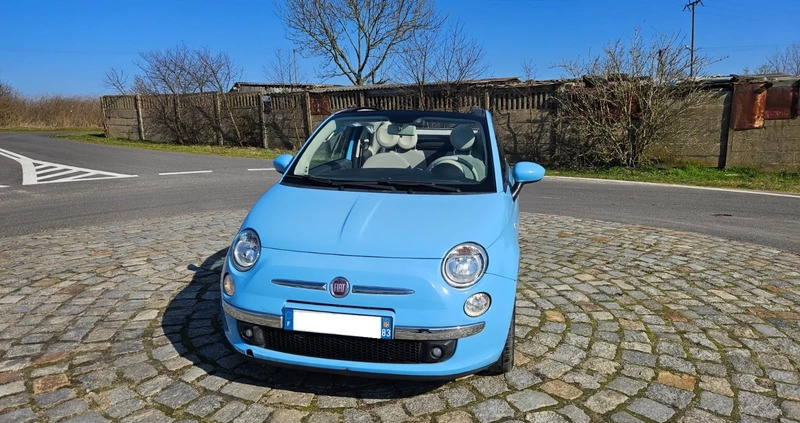 Fiat 500 cena 18900 przebieg: 122373, rok produkcji 2014 z Chodzież małe 781